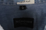 Vintage Yves Saint Laurent Jean Shirt Large