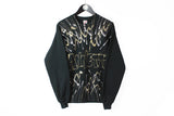 Vintage Jerzees Sweatshirt Large black annette 90s retro style crewneck