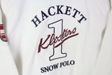 Hackett Klosters Snow Polo Rugby Shirt Medium