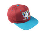 Vintage Mighty Ducks Anaheim Cap red blue big logo 90's NHL Hockey hat