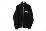 Vintage Pirelli Fleece Full Zip XXLarge black 90s F1 formula 1 sweater