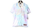 Fubu NWT Jersey Small tie dye authentic hip hop style t-shirt oversized
