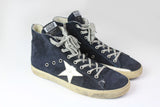 Golden Goose Francy Shoes EUR 44 black big logo rare sneakers