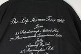 Vintage Wet Lip Service Tour 1992 T-Shirt XLarge