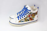 Love Moschino Pop Comics Pop Canvas Sneakers EUR 40
