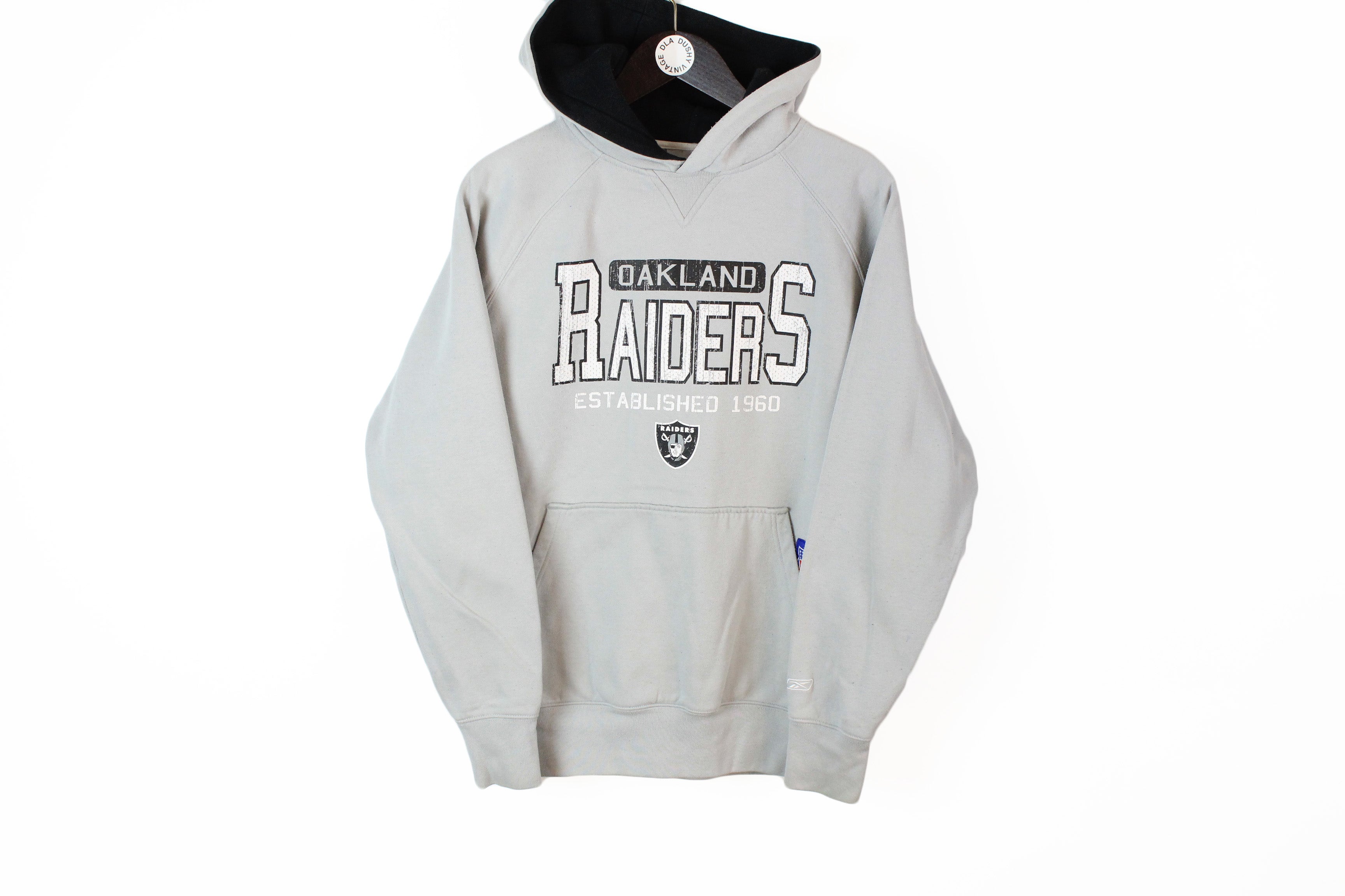 Vintage Raiders Oakland Reebok Hoodie Medium