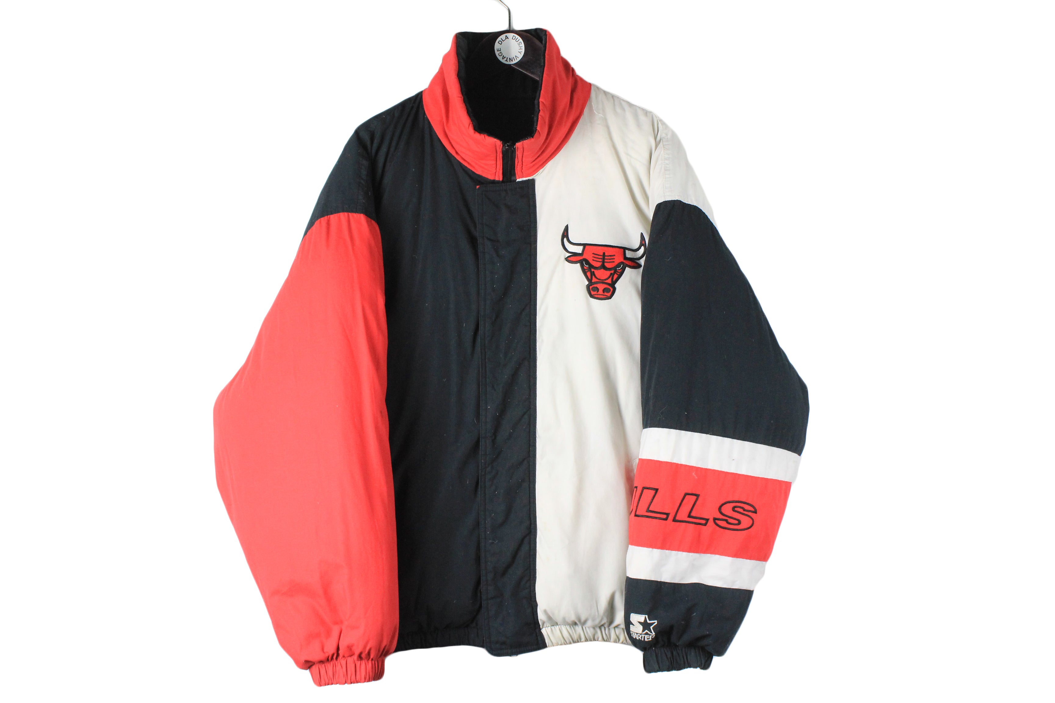 Chicago Bulls: 1990's NBA Authentics Fullzip Starter Jacket (S