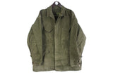 Vintage Belgium Army Military Suit XLarge green 70s 80s retro jacket and pants