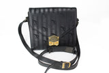 Vintage Maison Mollerus Bag black 90s monogram bag