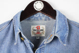Vintage Trussardi Denim Shirt Large