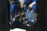 Vintage Johnny Hallyday Hoodie Large