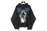 Vintage Johnny Hallyday Hoodie Large