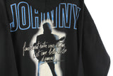 Vintage Johnny Hallyday Hoodie Large