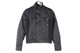Belstaff Jacket Women's 40 black 90s retro classic windbreaker moto biker style