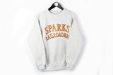 Vintage Sparks Railroaders Hanes Sweatshirt Medium High School University athletic Football jumper