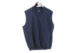 Vintage Burberry Golf Vest Medium / Large sleeveless windbreaker jacket 00s v-neck retro wear