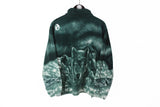Vintage Wolf Fleece Full Zip Women's Medium / Large