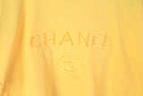 Vintage Chanel Bootleg Big Embroidery Logo T-Shirt Small