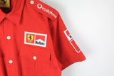 Vintage Ferrari Shirt Half Sleeve Medium