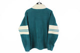 Vintage Tommy Sport Bootleg Fleece 1/4 Zip Medium