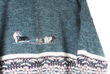 Vintage Dog Sweater Small