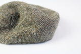 Vintage Harris Tweed Newsboy Cap