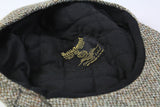 Vintage Harris Tweed Newsboy Cap