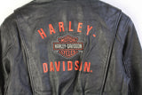 Vintage Harley Davidson Leather Jacket Women's Medium