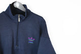 Vintage Adidas Sweatshirt 1/4 Zip Small