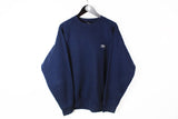 Vintage Umbro Sweatshirt XLarge navy blue 90s sport style crewneck