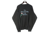 Vintage The Phantom Of The Opera 1989 Sweatshirt XLarge