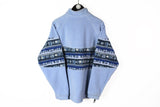 Vintage Salewa Fleece 1/4 Zip Large