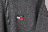 Vintage Tommy Hilfiger Bootleg Fleece 1/4 Zip Large / XLarge
