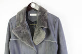 Vintage Balmain Sheepskin Style Coat Women's 42