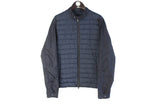 Herno Jacket Large navy blue down puffer tech wear style