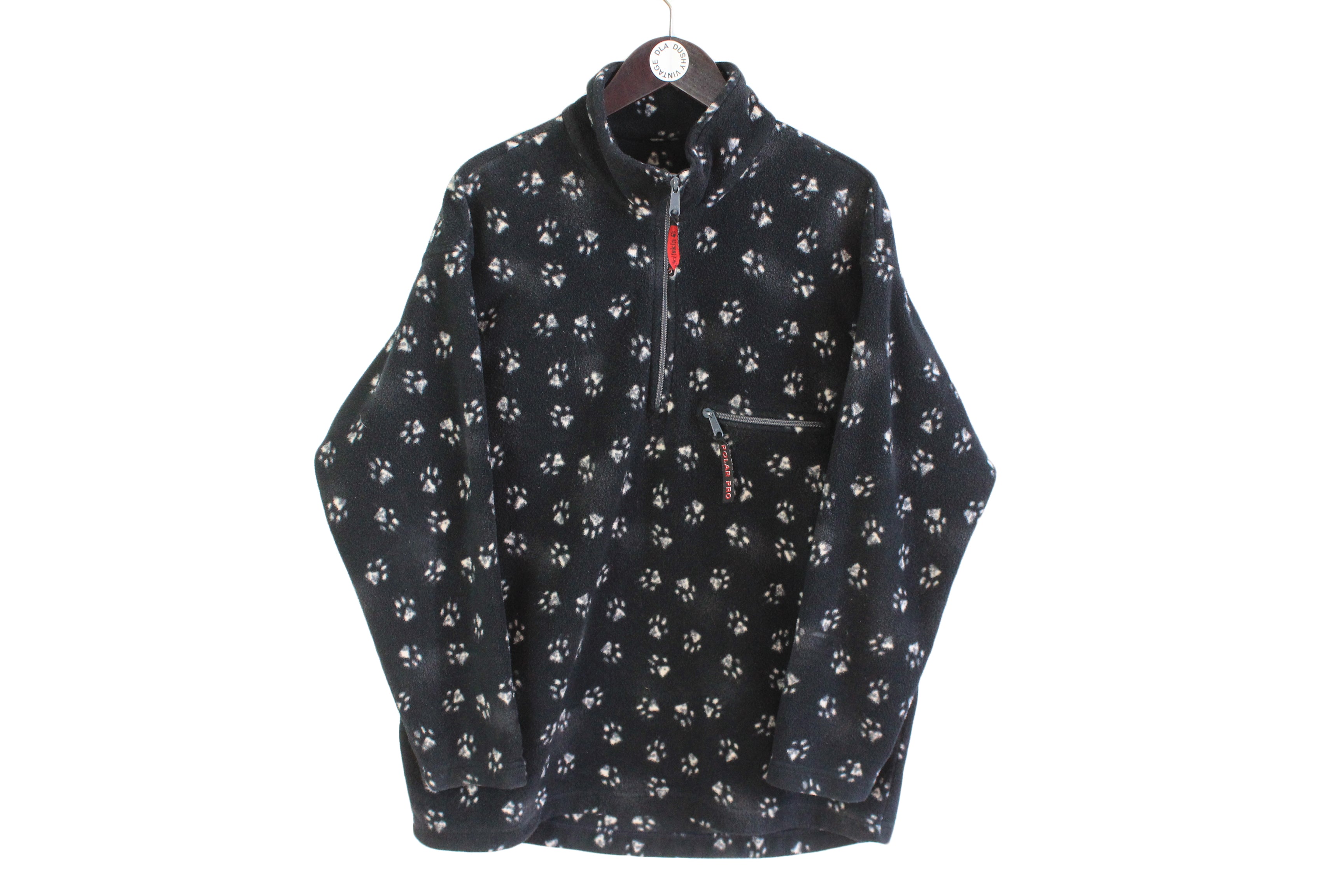 Jack wolfskin paw print hot sale fleece