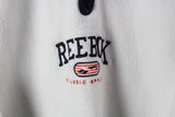 Vintage Reebok Fleece Half Zip Small