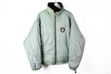 Vintage Raiders Los Angeles Double Sided Jacket Large / XLarge