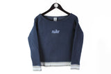 Vintage Nike Sweatshirt Women's Large big logo 90s crewneck