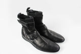 Vintage Gucci Shoes classic retro rare black boots luxury 90's 80's style made in Italy leather basic outfit