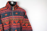 Vintage Fleece 1/4 Zip Large