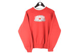 Vintage Lighthouse Sweatshirt Men’s Small / Women’s XLarge red big logo 90s retro crewneck