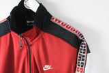 Vintage Nike Swoosh Track Jacket Medium