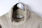 Vintage Yves Saint Laurent Turtleneck Sweater XLarge