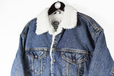 Vintage Levi's Sherpa Denim Jacket Medium