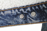 Vintage Levi's Sherpa Denim Jacket Medium