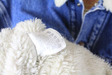 Vintage Levi's Denim Sherpa Jacket XLarge