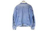 Vintage Levi's Denim Sherpa Jacket XLarge