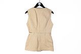 Vintage Fendi Vest Women's 42