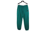 Vintage Adidas Equipment Sweatpants XLarge cotton track style pants 90's trousers